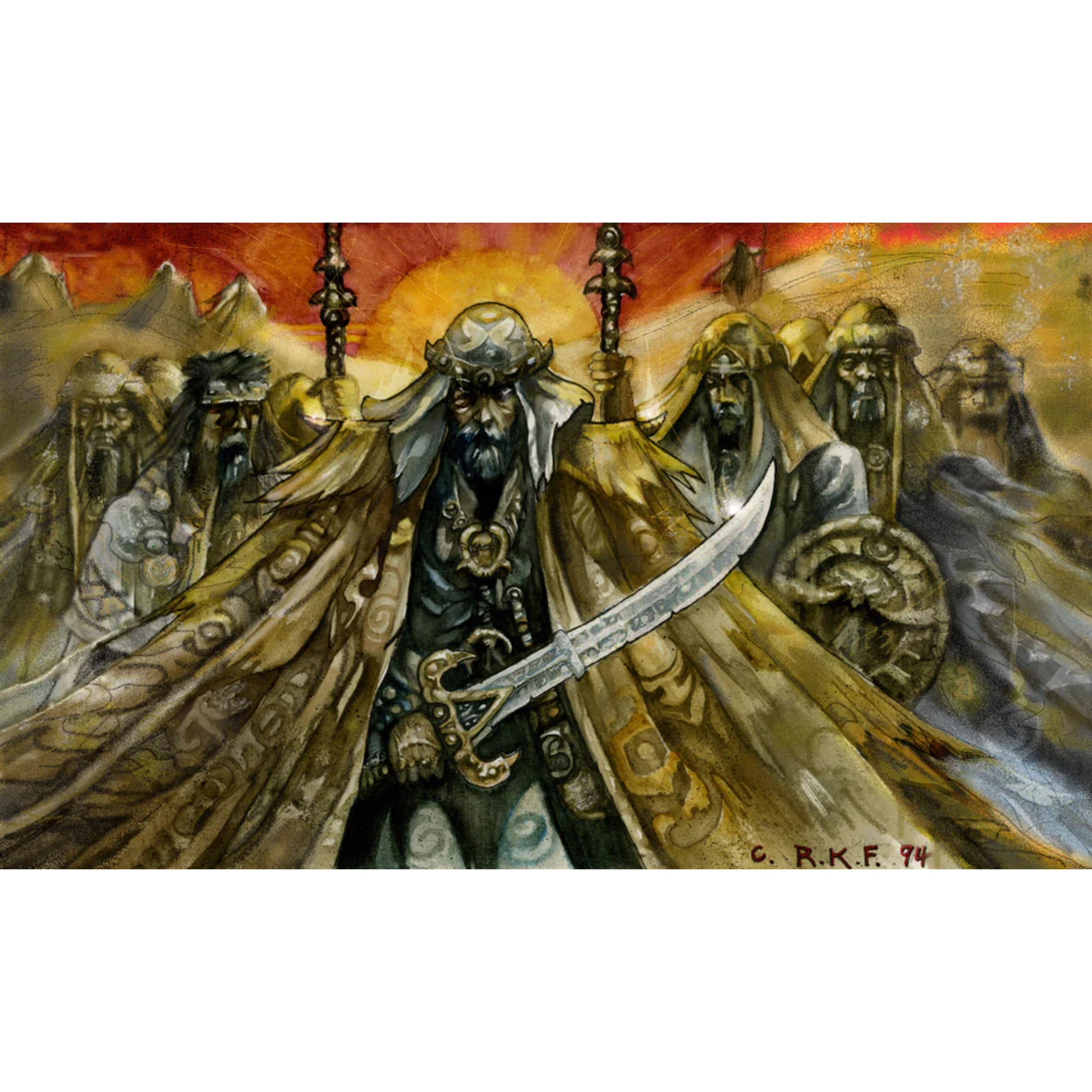 RKF PLAYMAT MTG HAZEZON TAMAR